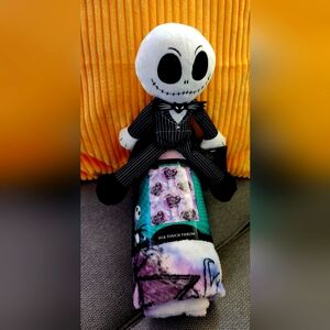 ~HOLIDAY COZY BUNDLE~ Disney's Nightmare Before Christmas Blanket & Buddy! NEW!!